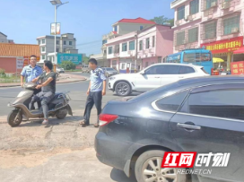 大祥区板桥乡：开展联合执法 确保道路交通安全