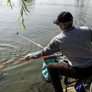 以渔会友 2025年“夕阳红杯”老年人钓鱼比赛收竿