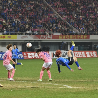组图丨精彩瞬间看过瘾！湘超决赛永州队1-0常德队