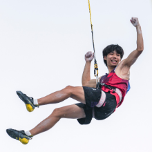 亚锦赛攀岩速度赛湖南双子星包揽冠亚军 储守宏锁定名古屋亚运资格