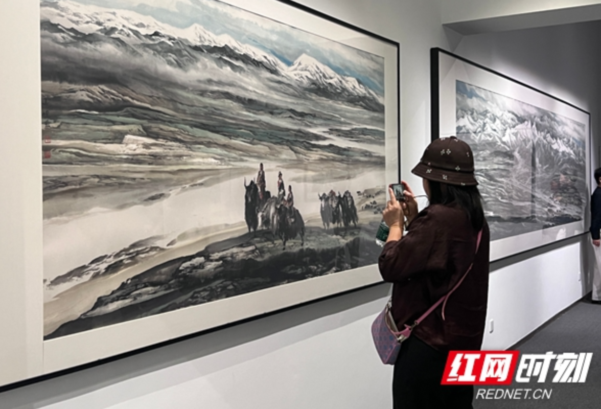 逛展丨从资江到长江源头，他用一生“涉江行吟”