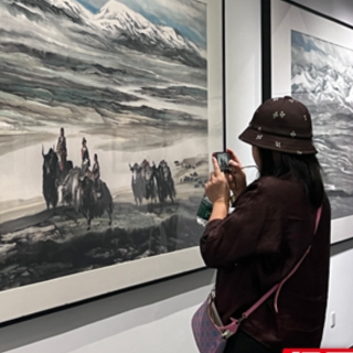 逛展丨从资江到长江源头，他用一生“涉江行吟”