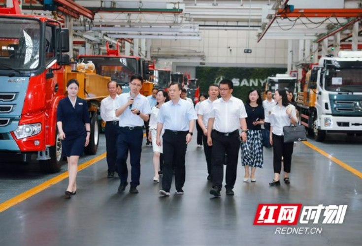 湖南省工商联调研组赴三一集团开展建立完善中国特色现代企业制度“一企一策”调研服务