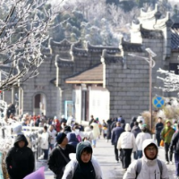 组图丨南岳衡山:雾凇奇景醉游人