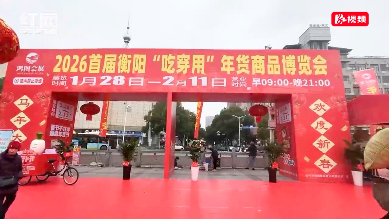 年货盛宴启幕 市民欢喜“扫货”