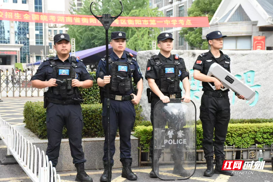 衡阳：“警”随高考，全力以“护”