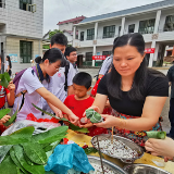 视频｜浓情端午 与爱同行 娄底三中学子赴涟源愉兴学校开展乡村助学活动