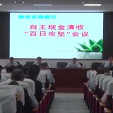 新化农商银行：吹响不良贷款“百日攻坚”战号角