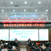 胡忠威：确保文明城市创建始终保持旺盛生机活力