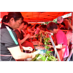 红视频｜赛传统手艺 品甜美生活 娄底5小区举行包粽子比赛 
