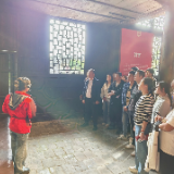 汲取红色力量 砥砺初心使命——邵东市2025年中青班赴塘田战时讲学院开展现场教学活动