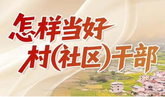 “怎样当好村(社区)干部”系列微课程 | 手里有账,心中不慌
