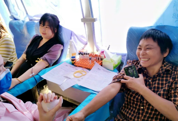 祁东县蒋家桥镇开展无偿献血活动