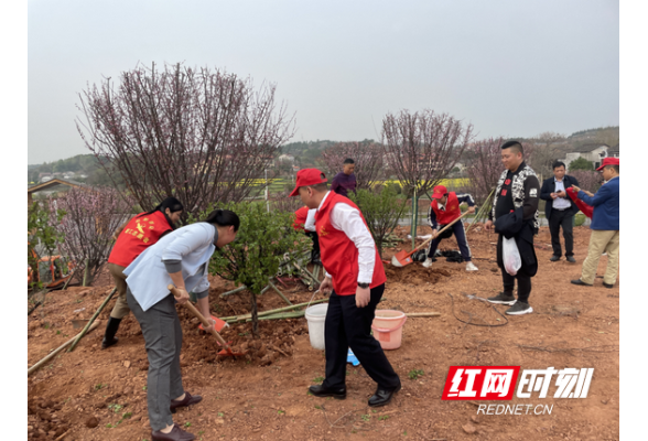 衡阳工会“志愿红”开遍雁城