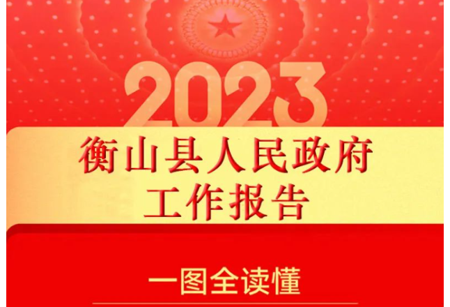 一图读懂 | 2023年衡山县人民政府工作报告