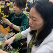 中国银行衡阳分行举行“传承好家风”主题花艺沙龙活动