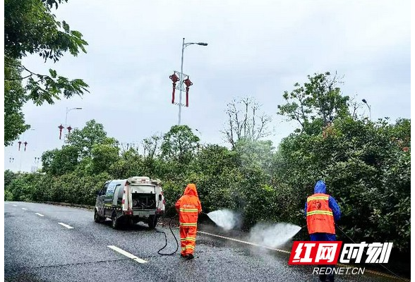 文明创建｜衡阳珠晖区：“借雨洗城”洗靓“美丽珠晖”