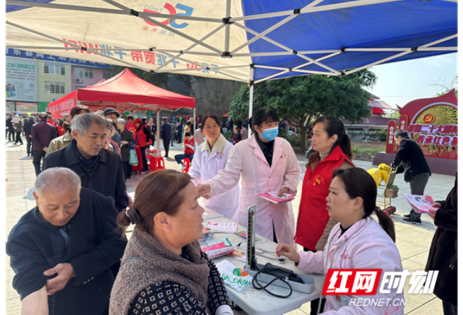 衡东县卫健系统扎实开展医疗健康志愿服务活动