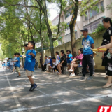 “绳”采奕奕迎“六一” 衡阳县西渡镇中心小学跳绳比赛活力开赛