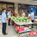 耒阳市综合行政执法局开展2023年高学考期间校园周边环境综合整治行动