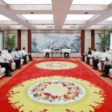 刘越高会见中国联通集团有限公司党组成员、副总经理梁宝俊一行