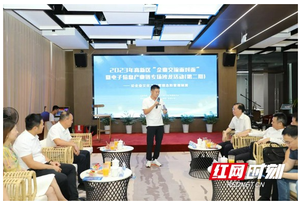 衡阳高新区举办电子信息产业链专场沙龙活动