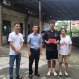 雁峰区水利局开展“心系移民，金秋助学”活动