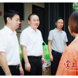 朱健赴高新区、雁峰区开展“雁城送清凉 防暑保安康”走访慰问活动