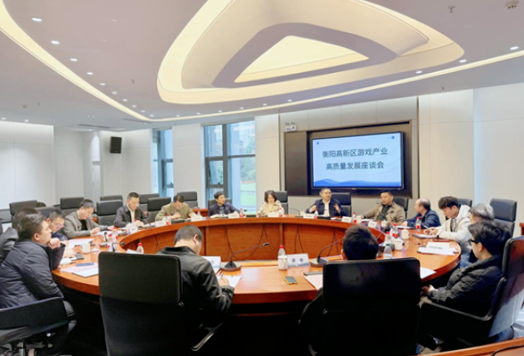 衡阳高新区召开游戏产业高质量发展座谈会