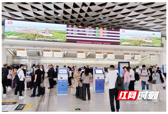 衡阳南岳机场五一假期保障旅客1.5万人次