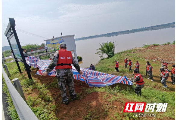 以练备战！衡山萱洲镇开展防汛、地质灾害避险转移综合应急演练活动