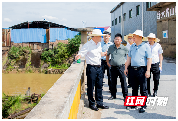 衡东县领导督导防汛备汛 全力以赴确保安全度汛