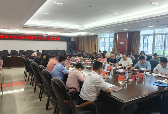 雁峰区政府召开2024年精神卫生工作会议