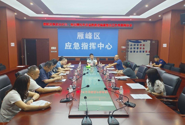 雁峰区召开“两电”安全隐患全链条整治专班工作调度会