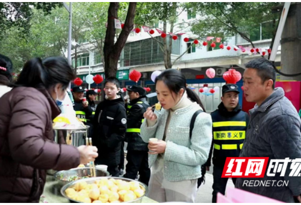 衡南县：志愿服务“冒热气” 平安宣传“扬正气”