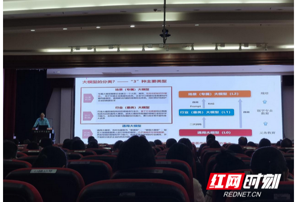 衡阳市中心医院举办“AI大模型赋能医疗变革”专题培训会