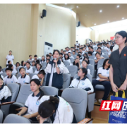 青春不“毒”行——石鼓区人民法院开展禁毒普法进校园活动