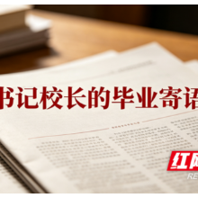 书记校长的毕业寄语 | 衡阳市第二十中学:以奋斗为翼,赴时代新程