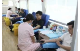 衡阳市卫健委开展无偿献血活动