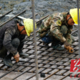 蓝山：国家重点水利工程毛俊水库施工忙