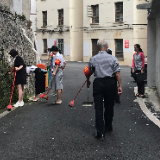 永州市委办“六城同创”志愿服务队开展志愿服务活动