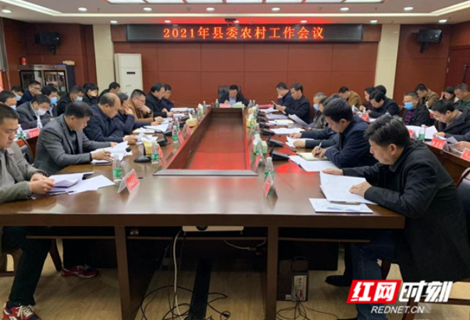 江永组织召开2021年县委农村工作会议