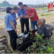 我为群众办实事丨道县公安局民警上门为特殊群众采集指纹