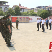 祁阳：蒋良铁等市领导看望慰问驻祁部队官兵和消防指战员