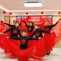 新春茶话会 廉“结”邻里情