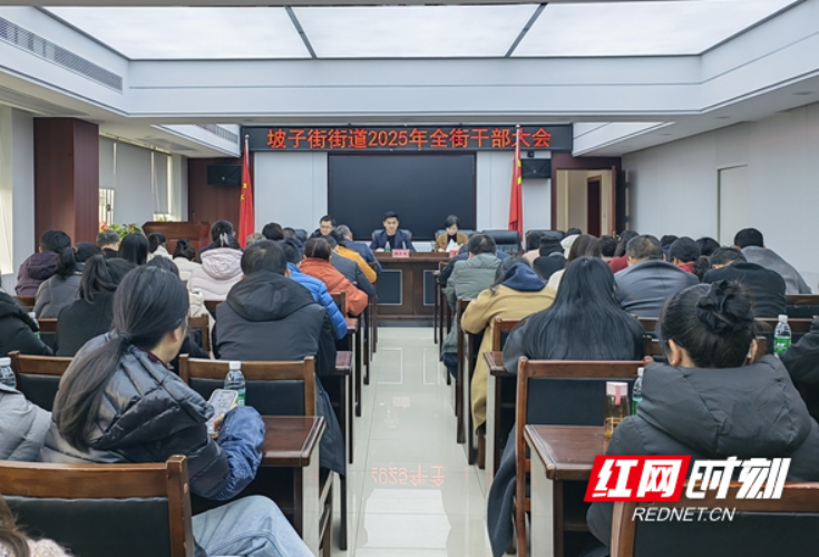 奏响发展更强音 坡子街街道“新春第一会”鼓舞人心