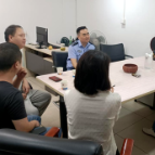 叩开企业门 走进居民家 联动开展反电诈宣传