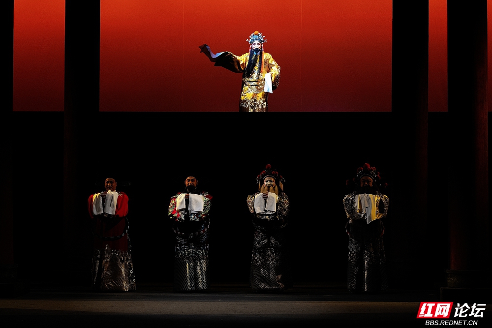 nEO_IMG_nEO_IMG_国家非遗巴陵戏复排的历史名剧《九子鞭》剧照 (1) 许理伟 摄 .jpg