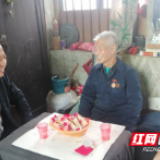 隆回县公路建设养护中心走访慰问抗美援朝志愿军老兵