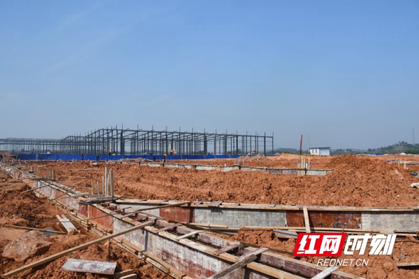 一个个重点项目正在邵阳拔地而起。